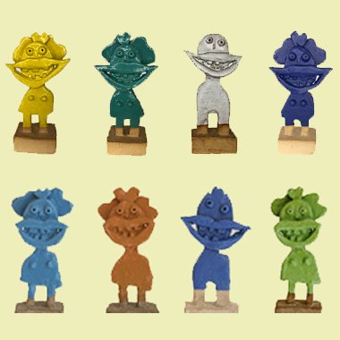 Grinedreng og grinepige