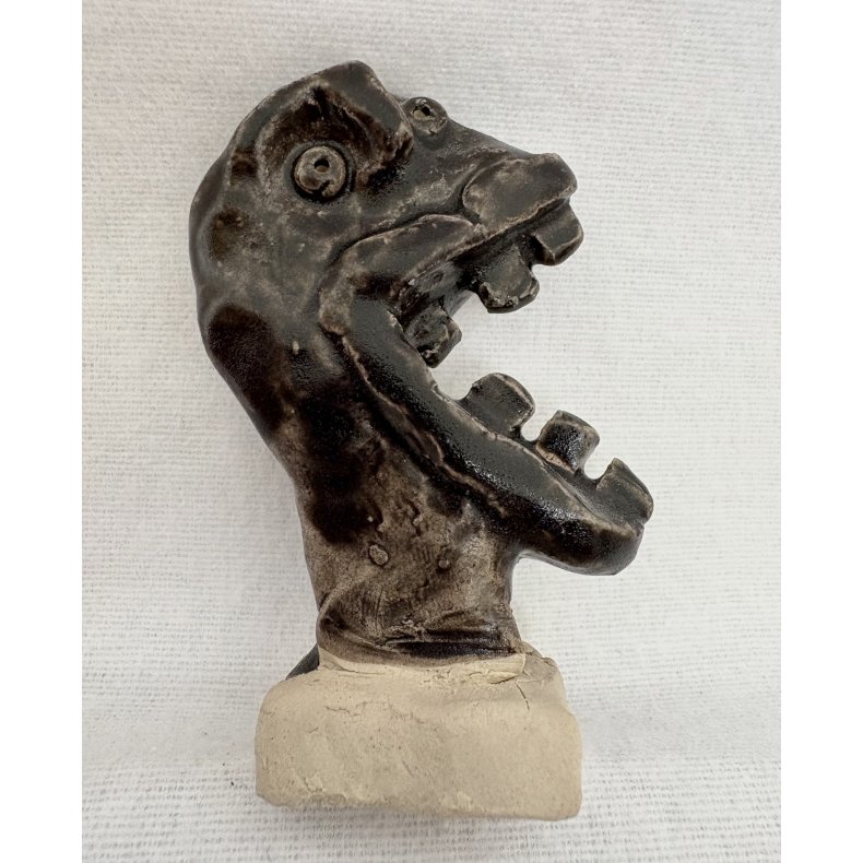 Blues, skulptur, ca. H.8 cm