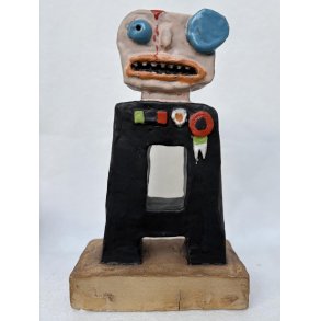 Den Srede, skulptur, 44x26x13 cm