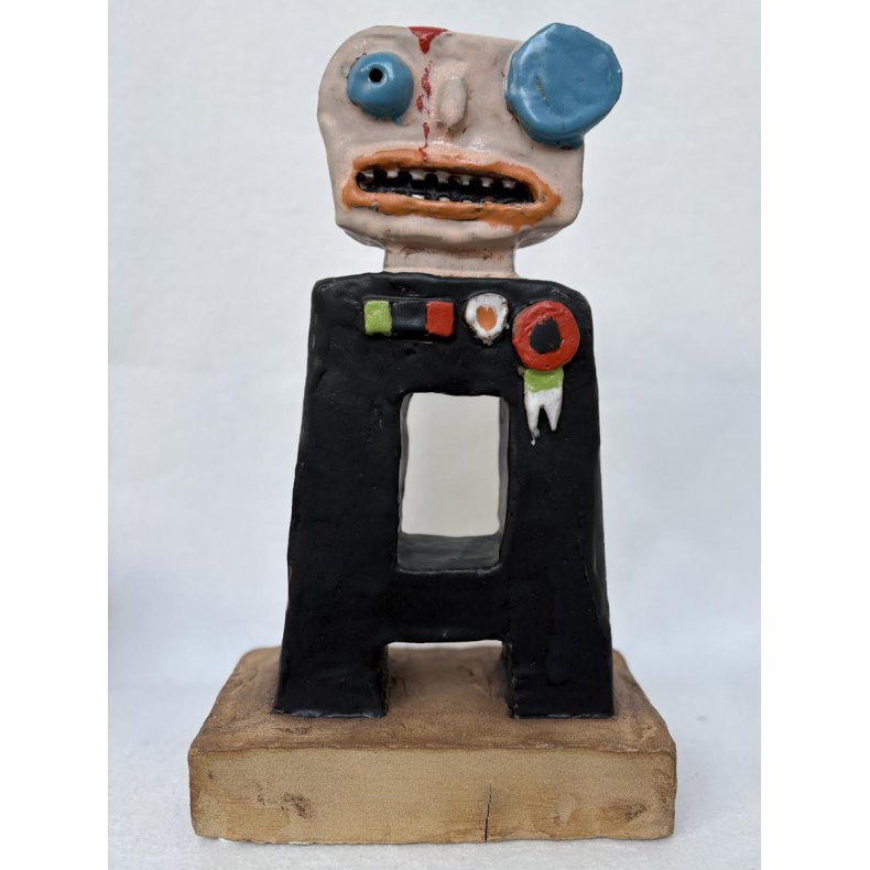 Den Srede, skulptur, 44x26x13 cm