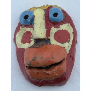 Face Six, til v�goph�ng, skulptur, ca. 10 cm