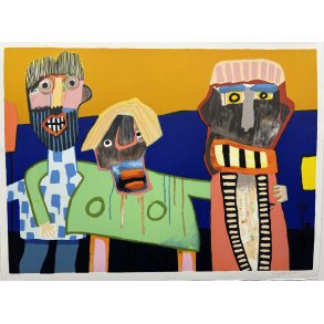 Gode kammerater, litografi