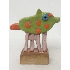 Gr�n hund, no. 32, skulptur, H. 10 cm