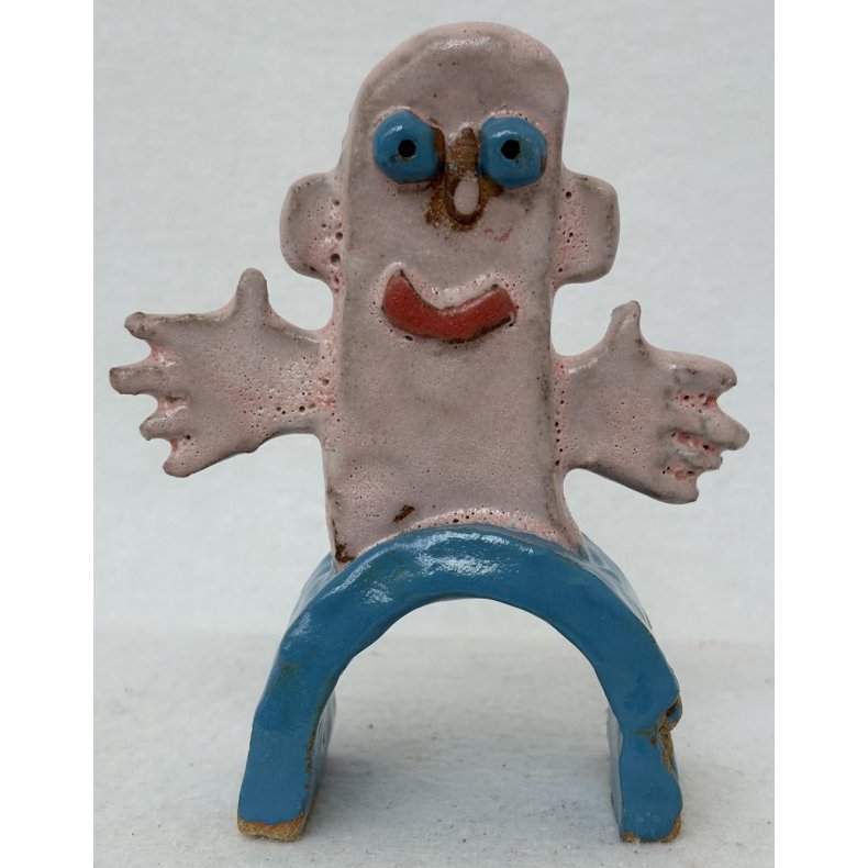 L�nge leve livet, skulptur, H. 15 cm