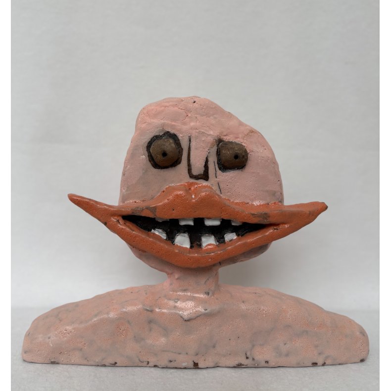 Vinterbader, skulptur, ca. 32 x 43 x 5 cm