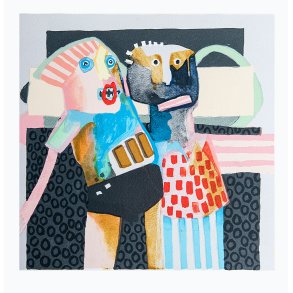 Broderskab, litografi