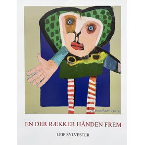 En der rkker hnden frem, plakat