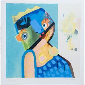 Frugtsommelig prinsesse, litografi