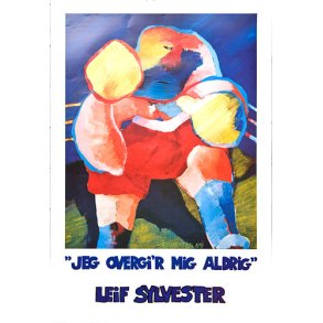 Jeg overgi'r mig aldrig, plakat