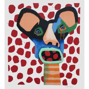 Jordbrtyven, litografi