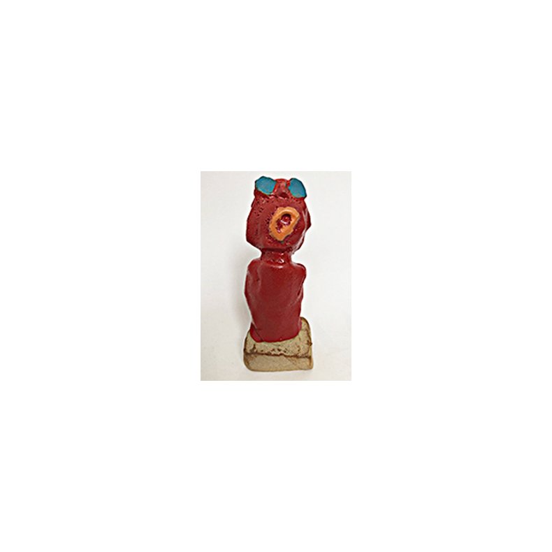 "Jordens folk", skulptur, rd 2
