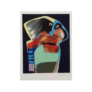 Knudemand, litografi