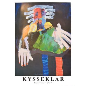 Kysseklar, plakat