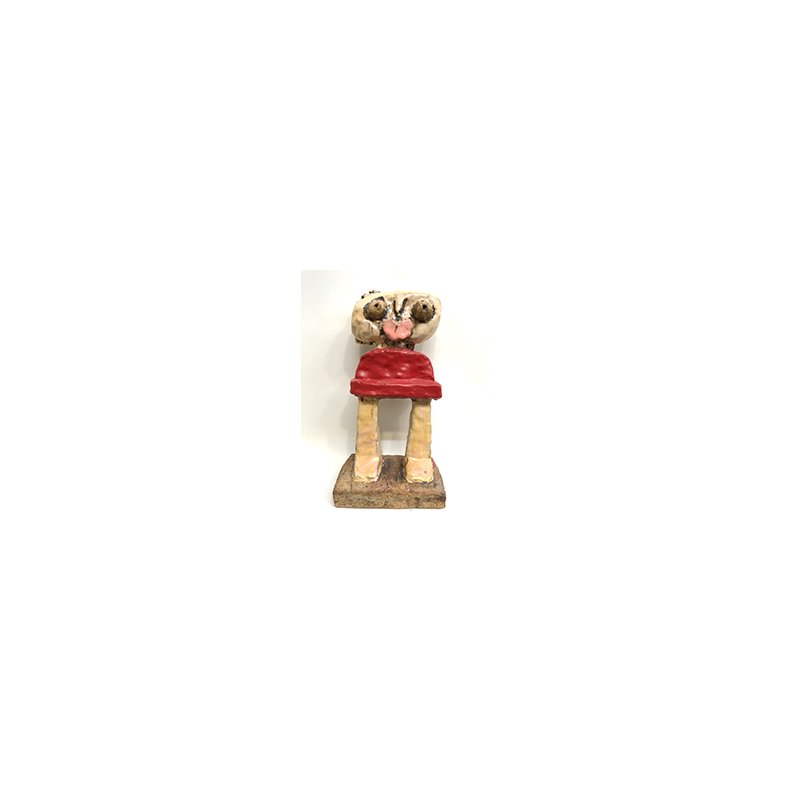 Miss Naiv, skulptur, H.40 cm