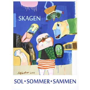 Sol - sommer - sammen, plakat