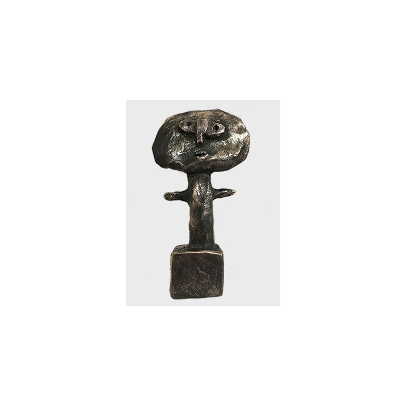 Solo, bronze skulptur, H.22 cm