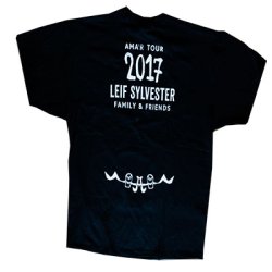 Koncert t-shirt, sort t-shirt