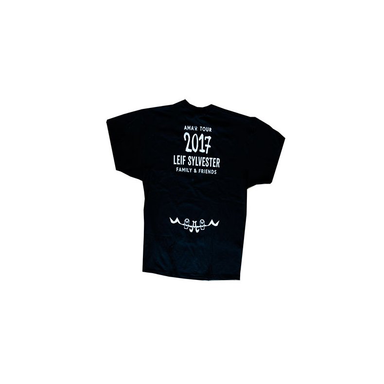 Koncert t-shirt, sort t-shirt